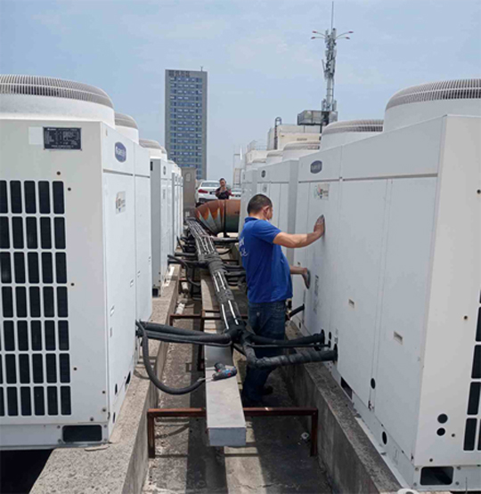 赤壁中央空调制热和不制冷系统维修方法